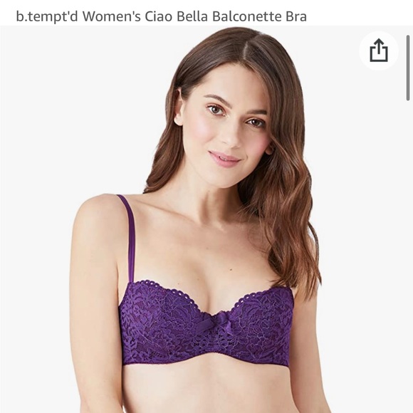 Wacoal Other - B.tempt’d by Wacoal Women's Lace Encounter Contour
Bra 💜🍇